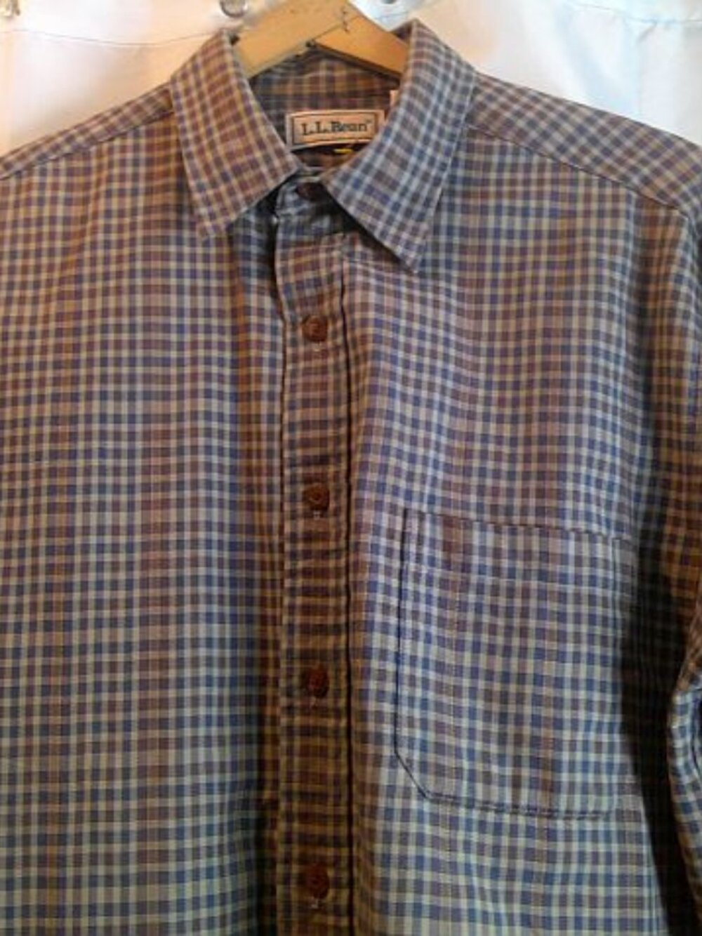 "L.L.Bean" Seasonal Lightweight Flannel SHIRT Traditional Fit Man M